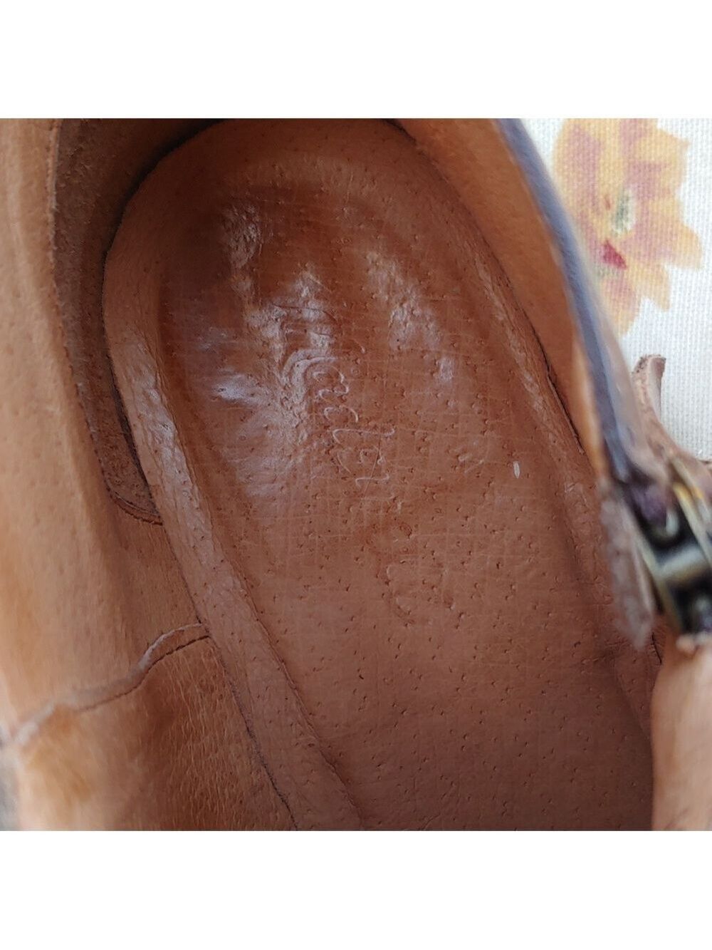 Madewell Low Chelsea Brown Leather and Tan Suede Ankle Boots Women's size 8.5 - Picture 10 of 17